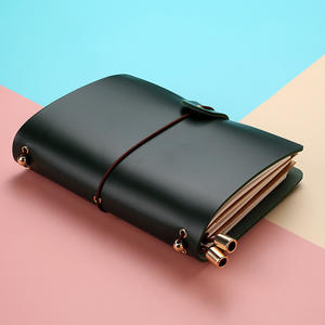 Agenda <span class=keywords><strong>de</strong></span> Oficina con Tapa Dura Colorida A5/B5, Cuaderno <span class=keywords><strong>de</strong></span> <span class=keywords><strong>Hojas</strong></span> Sueltas <span class=keywords><strong>de</strong></span> Cuero PU Rexine con Páginas y Logotipo Impresos Personalizados - Product Image 3