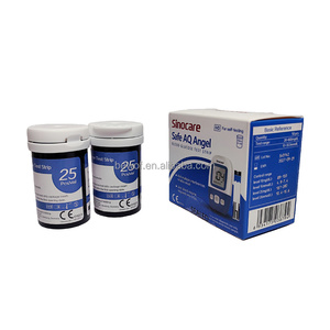 Bandelettes de <span class=keywords><strong>test</strong></span> de glycémie Sinocare en gros Safe AQ Angel - Product Image 6