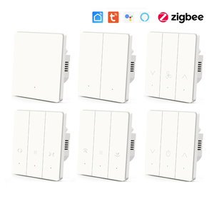Mvava Factory 1/2/<span class=keywords><strong>3</strong></span>/4 Gang EU <span class=keywords><strong>3</strong></span> <span class=keywords><strong>Speed</strong></span> Fan Rotary Dimmer <span class=keywords><strong>Switch</strong></span> Automatic Curtain WIFI Zigbee Tuya Wall Light Smart <span class=keywords><strong>Switch</strong></span> - Product Image 2