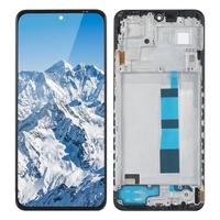 Écran tactile LCD FHD avec châssis pour téléphone portable, assemblage numériseur, pièces de rechange 100 % testées pour Redmi Note 12 4G