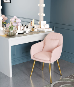 Wholesale Nail Bar Chair Dining Chair Furniture Dining Chair bar <b>Stool</b> High Gold Lifting <b>pink</b> for Beauty Salon Barbershop - Product Image 4