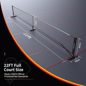 Filet de pickleball USAPA, bas <span class=keywords><strong>prix</strong></span> personnalisé Muti coloré le plus populaire filet de pickleball personnalisé, ensembles de pickleball - Product Image 3