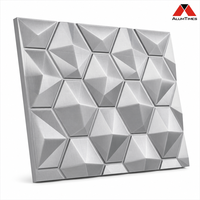 Panneau de façade 3D en aluminium décoratif, ignifuge B1, isolation thermique pour extérieur de cinéma et de musée, Alumtimes