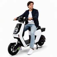 Moto électrique au lithium 2000W pour adultes, vélo électrique haute vitesse, cyclomoteur 1500W