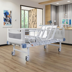 سرير مستشفى طبي يدوي متعدد الوظائف من مادة ABS متعدد الوظائف لإعدادات إعادة التأهيل الطبي المنزلي - Product Image 2