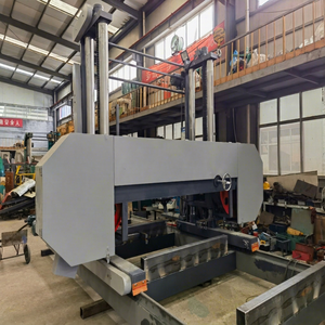 เครื่องเลื่อยสายพานแนวนอนสำหรับงานหนัก สำหรับท่อนไม้ขนาดกว้าง 90 นิ้ว, OEM, ปรับแต่งได้ - Product Image 1