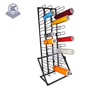 Metal Vinyl Roll Storage Display Rack Shelf Holders