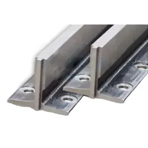 T90/B T Type Machined Cold Drawn Hollow Elevator Guide Rail Guide Rails for Lifts