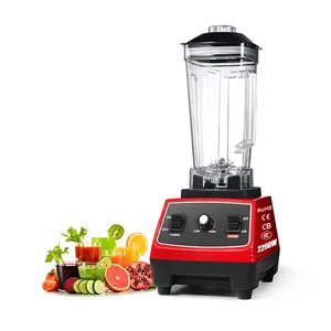 Mixer Biji-bijian Dapur Tugas Berat Plastik 1000 Watt Blender Penghancur dan Juicer 2019 untuk Rumah Seluruh Buah