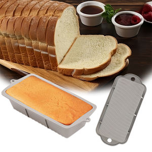 Molde de Silicona Rectangular Profundo de Grado Alimenticio para el Hogar, para Pan, Pastel, Chocolate, para Barras de Chocolate Rellenas Grandes - Product Image 4