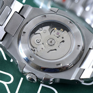 Montre mécanique personnalisée avec logo DIY, mouvement automatique NH35, pour HOMMES, bracelet de luxe, montre-bracelet 40MM, cadran NH35, étanche - Product Image 5