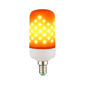 2017 New arrival E14 Led Flame Lamps Effect Light Bulb 85-265V Flickering Emulation Fire Lights 3W Decorative Lamp