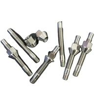 Chine gros Gr5 titane goujon de roue Conversion boulons de roue M14 titane écrou de roue M12 écrous de roue boulons 20-49 pièces