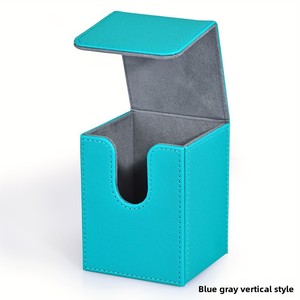 Boîte de rangement verticale <span class=keywords><strong>en</strong></span> plastique personnalisable pour cartes TCG et cartes de jeu de société - Product Image 4