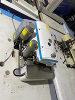 Machine à surjet Jack C3 automatique à grande vitesse à 3 fils d'occasion machine à coudre industrielle à point noué informatisé pour chemises