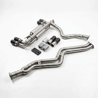 DZ OEM 1,5 mm Garantie 3 ans pour 1M E82 304 Acier inoxydable 63 mm Poli miroir Tuyau d'échappement sport racing pour voiture Catback