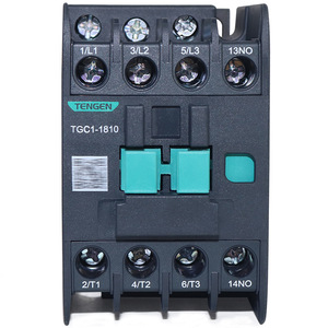 Contacteur AC Tengen TGC1-1810 3P+NO 220V 380V Montage sur rail DIN à bornes à vis - Product Image 1