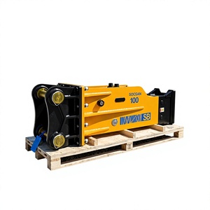 Martillo Hidráulico Silencioso para Excavadora de 25-30 Toneladas, Uso en Construcción, Cincel de 150 mm, 1 Año de Garantía de Fábrica - Product Image 1