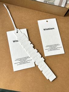 Opack Sang Trọng Biểu Tượng Tùy Chỉnh Thiết Kế Nổi Đu Giấy <span class=keywords><strong>Hangtag</strong></span> Chuỗi Cho Thời Trang May Mặc Sang Trọng Tùy Chỉnh Hangtags Cho Quần Áo - Product Image 6