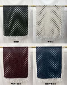 Hijab in Modal a Pois 2026 OEM&ODM, Sciarpe Leopardate, Scialle Musulmano Traspirante in Pizzo, Bandane Etniche Leggere ed Ecologiche - Product Image 5