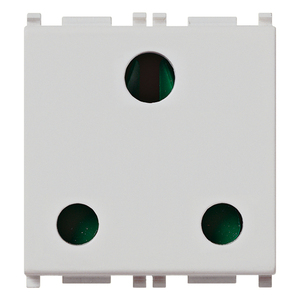 ซิกูรี่ 2P+T 16A ซ็อกเก็ตสีเงินอังกฤษ 5.1x4.3x5.3 ซม. - Product Image 1