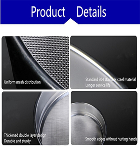Customised 304 316 Stainless Steel <b>Wire</b> Plain Weave Test Sieve 0.6 Mm Aperture High Precision Steel <b>Wire</b> <b>Mesh</b> - Product Image 4