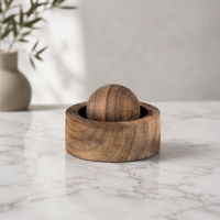 Diffuseur d'aromathérapie en noyer noir, porte-huiles essentielles, décoration en bois pour voiture et chambre
