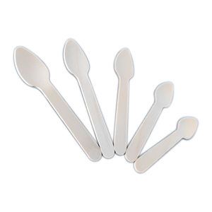 Atacado descartável Eco-Friendly mel colher conjunto utensílios incluindo garfo e colher para restaurantes - Product Image 3