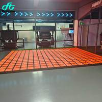Funtime Igracelite - Piste de danse interactive à LED - Sol de jeu réaliste et dynamique - Construction métallique - Capacité de 500 kg - Pour salles de jeux