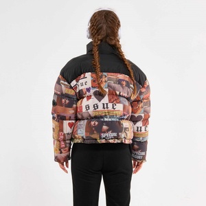 Chaqueta Acolchada para Mujer al por Mayor, Color y Logotipo Personalizados, Chaqueta de Mujer de Talla Grande con Cremallera para Exteriores, de Alta Calidad - Product Image 2