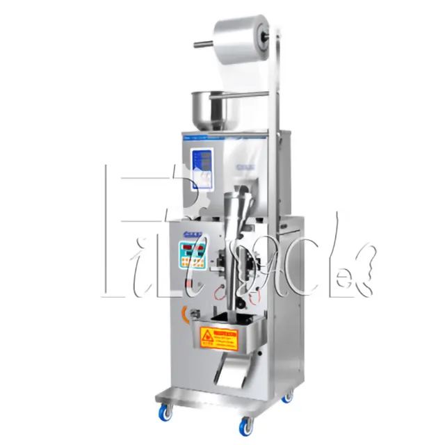 Fully automatic Powder/Granule filling machine sachet packing back / 3 sides sealing packet packaging machine