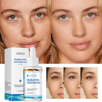 Essence d'acide hyaluronique de marque privée XM OEM ODM Vitamine C L'acide hyaluronique d'aloe vera hydrate et embellit la peau