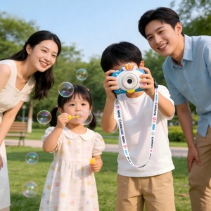 Mini caméra CMOS haute définition DLC pour enfants, double objectif, <span class=keywords><strong>zoom</strong></span> 8x, vidéo 1080P, matériaux sûrs, écran 2,0 pouces, protection des yeux - Product Image 2