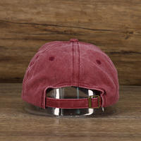 Gorras de Béisbol Retro de Algodón Oxford Bordadas y Lavadas con Logotipo Personalizado, Ajustables, con Diseños de Puntos y Frutas, en Oferta