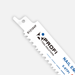 Lame de scie alternative de haute qualité 8% cobalt S1022VFR 8 pouces 14/10 TPI pour démontage de palettes en bois - Product Image 2
