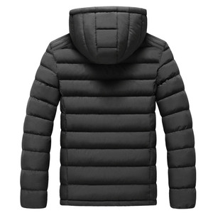 Custom Printed Mens Padded Coats Bubble Puffer <strong>Thick</strong> <strong>Fleece</strong> <strong>Jacket</strong> Warm Winter Men <strong>Jacket</strong> for Men - Product Image 3
