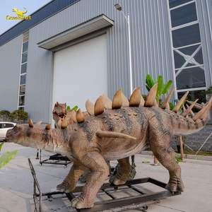 Parc à thème Dino, dinosaures animatroniques artificiels de grande taille, en fibre de verre, pour une utilisation en intérieur/extérieur, centre commercial, parc d'aventure - Product Image 6