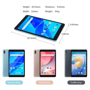 Blackview Tab 6 3GB 32GB Tablet 8 pulgadas 1280*800 Pantalla Android 11 Tabletas PC 4G WIFI LTE Llamada telefónica Kindle <span class=keywords><strong>Ebook</strong></span> - Product Image 5
