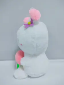 Brinquedo de pelúcia fofo de coelho para crianças ou namorada presente de Natal brinquedo animal