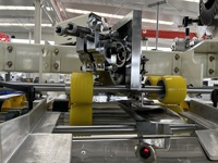 Nouvelle machine à fabriquer des boîtes en carton ondulé, machine à agrafer semi-automatique à pièce unique, haute efficacité, garantie 1 an