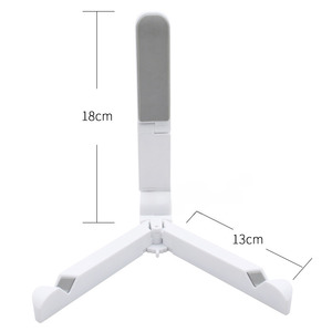 New Arrival Foldable 12 Inch Vinyl <b>Record</b> Display <b>Stand</b> Multi Angle Adjustable Anti Slip Plastic Rack For LP Turntable Home - Product Image 5