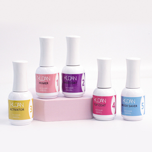 Kudan 15ml <strong>Starter</strong> <strong>Kit</strong> for <strong>Acrylic</strong> <strong>Nail</strong> Dipping System Liquid with Base Coat Top Coat Including Activator Primer - Product Image 5