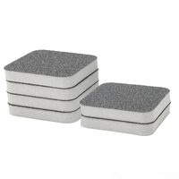 Éponge en acier inoxydable de forme rectangulaire, absorption d'eau de plus de 250 %, utilisation en cuisine, protection anti-ultraviolet, nettoyage du verre