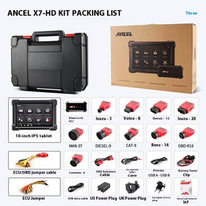 ANCEL X7HD – Instrument de diagnostic OBD haute précision pour camions lourds et engins agricoles, garantissant des résultats fiables - Product Image 3