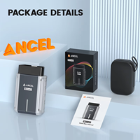 Escáner Lector de Códigos OBD2 para Automóviles ANCEL Echo, Herramienta de Diagnóstico Bidireccional para Reinicio de Aceite, EPB y Batería, Compatible con Android para Uso Universal