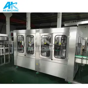 Full Automatic Water Plant / Spring Water Filling Machine For 500-1500ML Plastic Bottle Capping Machine Sealing Machine