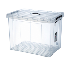 Made In China clear strong plastic storage container with lid box