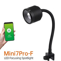 Lampe de culture LED Bluetooth Week Aqua Mini 7 Pro-O&Mini 7 Pro-F, haute intensité PAR CREE COB 7W pour aquascaping d'eau douce professionnel