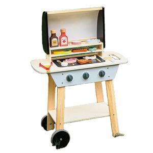 Nouveauté 2023 : Ensemble <span class=keywords><strong>de</strong></span> barbecue en bois écologique et coloré pour enfants, jeu <span class=keywords><strong>de</strong></span> <span class=keywords><strong>cuisine</strong></span> Montessori, chariot <span class=keywords><strong>de</strong></span> jeu pour bébés - Product Image 1