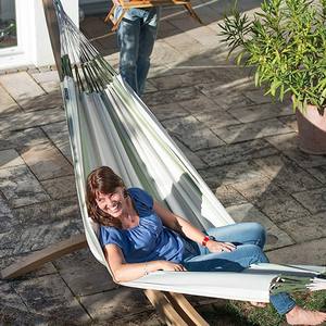 Hamaca Clásica Extra Grande Woqi Cedar, Capacidad de 200 Libras, Resistente a la Intemperie, Hamaca de Tela Duradera para Acampar al Aire Libre - Product Image 5